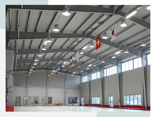 Строительство спортзалов в Новомосковск от 620 руб. за м²