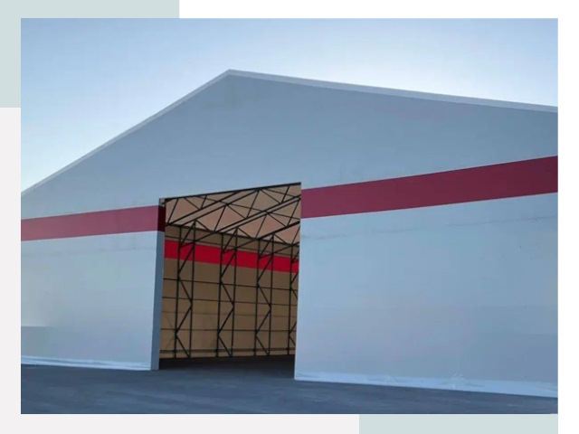 Быстровозводимые ангары в Новомосковске