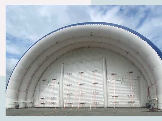 Пневмокаркасные ангары от СтальСтрой-Нвм по цене от 620 руб.