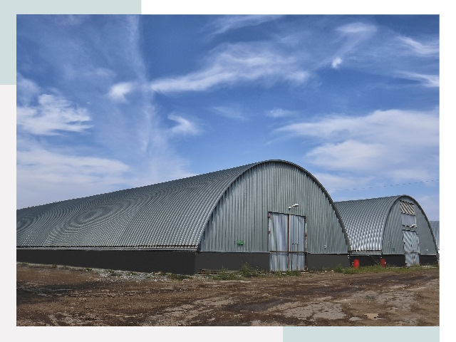 Сборные ангары в Новомосковске