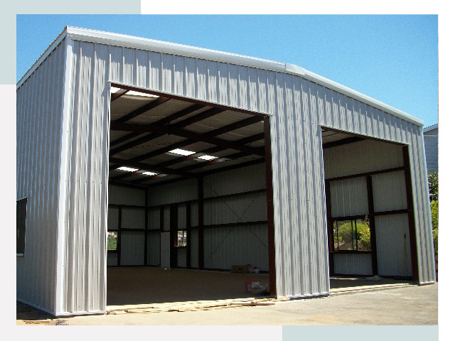 Легковозводимые ангары в Новомосковске