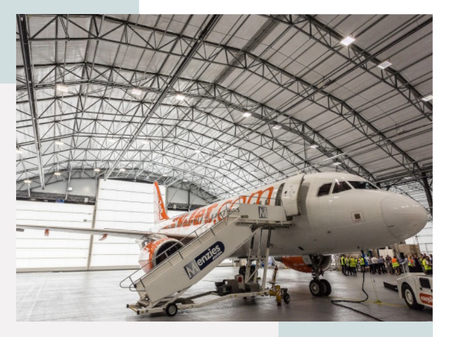 Авиационные ангары в Новомосковске