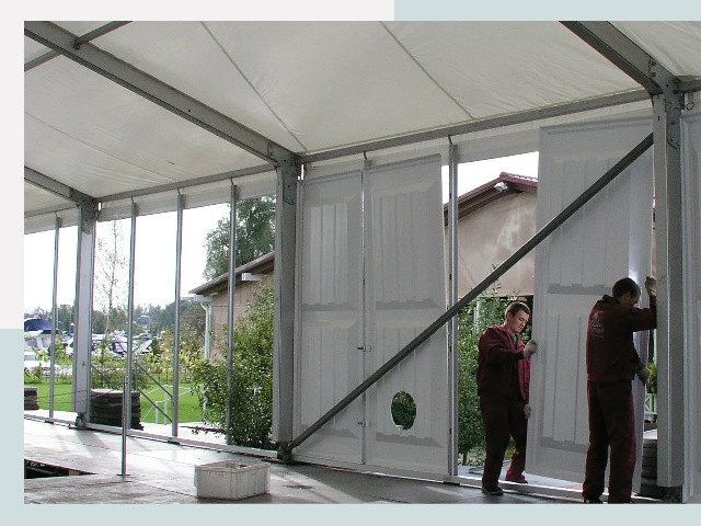 Быстро сборные шатры в Новомосковск от 620 руб. за м²