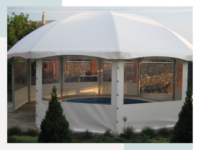 Тентовые павильоны в Новомосковске