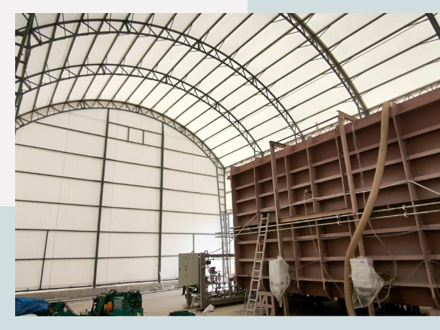 Оснащение ангаров в Новомосковске от 620 руб. - Надежно и быстро