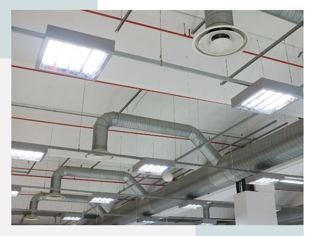 Вентиляция ангаров в Новомосковске