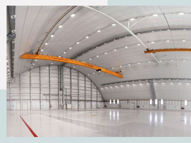 Оснащение ангаров в Новомосковск от СтальСтрой-Нвм - цена от 620 руб.