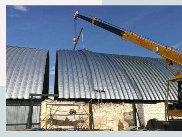 Реконструкция ангаров в Новомосковске от 620 руб.